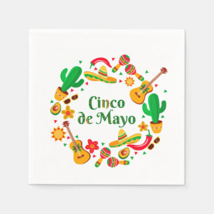Cinco De Mayo  Napkins