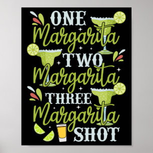 Cinco De Mayo One Margarita Two Margarita Three Ma Poster