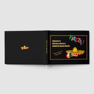 Cinco de Mayo or Mexican Fiesta Guest Book