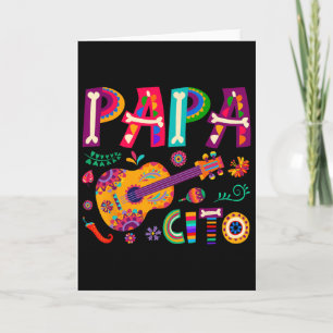 Cinco De Mayo Papacito Flower Papa Cito Mexican 1 Card