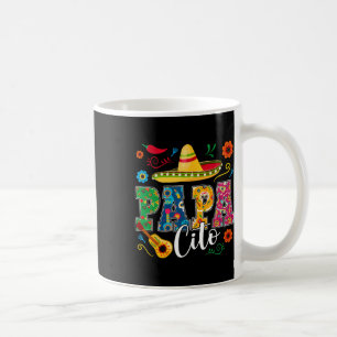 Cinco De Mayo Papacito Flower Papa Cito Mexican Coffee Mug