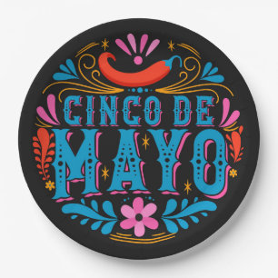 Cinco De Mayo Paper Plate