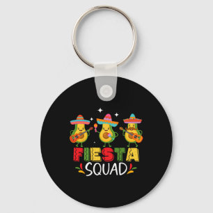Cinco De Mayo Party Fiesta Squad Matching Family G Key Ring