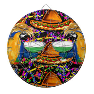 Cinco De Mayo Party Parrot Dartboard
