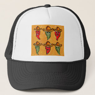 Cinco de Mayo Peppers Trucker Hat