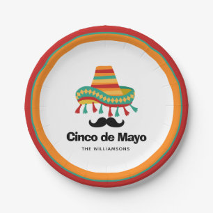 Cinco de Mayo Personalised  Paper Plate