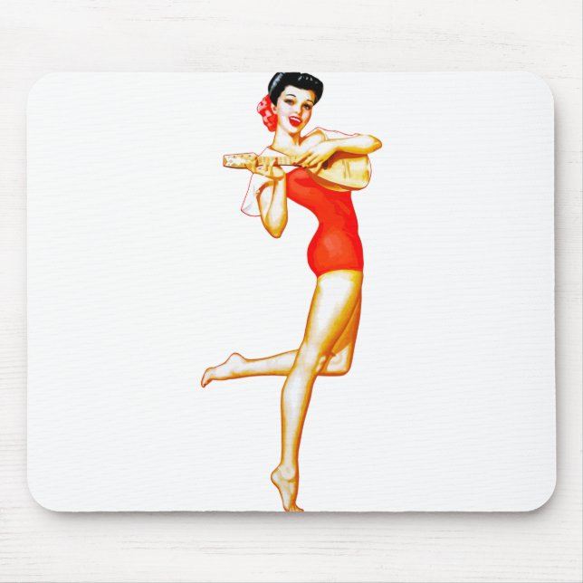 cinco de mayo pin up mouse pad (Front)