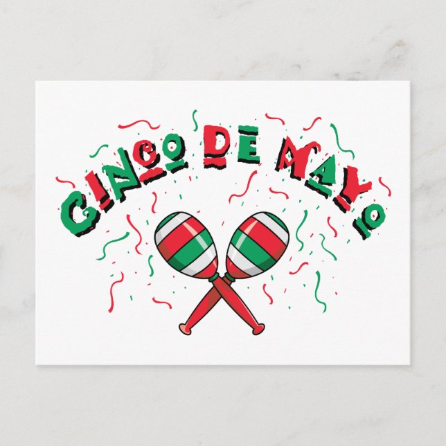 Cinco de Mayo Postcard (Front)