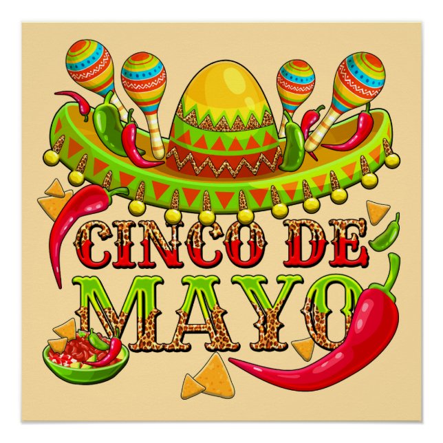 Cinco de Mayo Poster (Front)