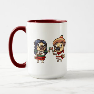 Cinco De Mayo Pugs Mug