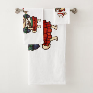 Cinco De Mayo Pugs Towel Set