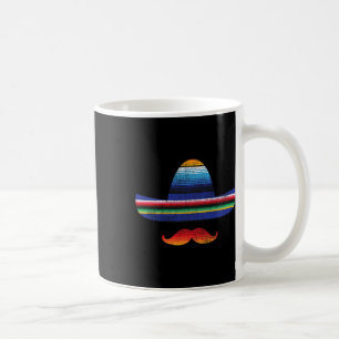 Cinco De Mayo Serape Blanket Inspired Sombrero Mus Coffee Mug