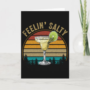Cinco De Mayo Shirt Feeling Salty Funny Men Women Card