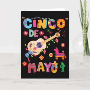 Cinco De Mayo Shirt Mexican Fiesta 5 De Mayo 2 Card