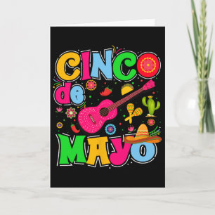 Cinco De Mayo Shirt Mexican Fiesta 5 De Mayo Women Card
