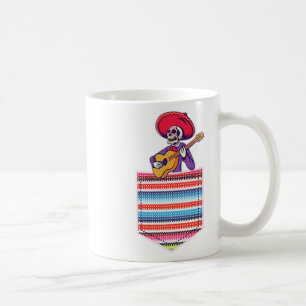 Cinco De Mayo Shirt Mexican Fiesta Calaca Pocket B Coffee Mug