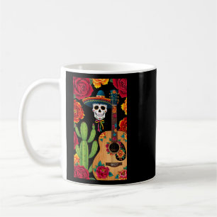 Cinco De Mayo Skull Sombrero Fiesta Mexican Skull Coffee Mug