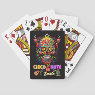 Cinco De Mayo Smile Playing Cards