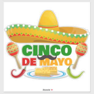 Cinco De Mayo Sticker