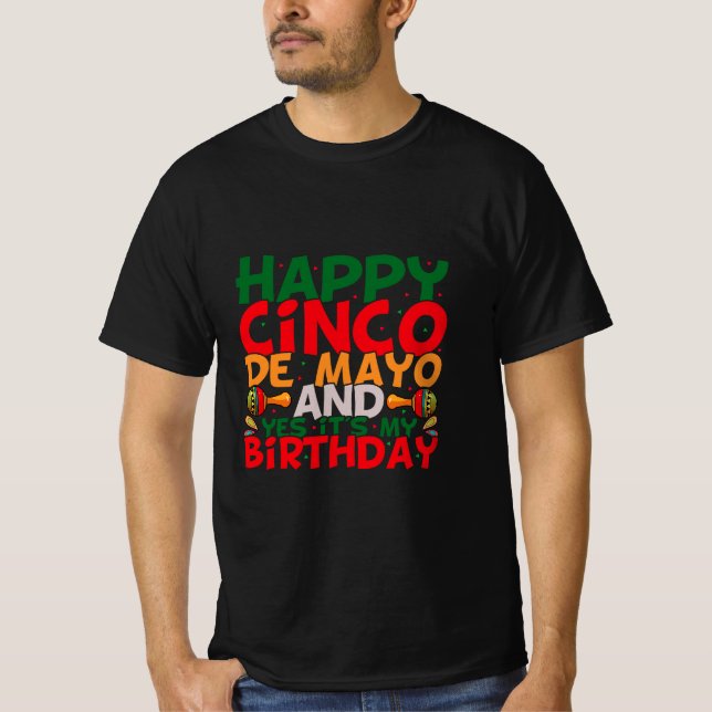 Cinco De Mayo Sublimation T Shirt Design (Front)
