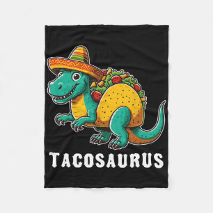 Cinco De Mayo Taco Tacosaurus Dinosaur T-rex 5 De Fleece Blanket