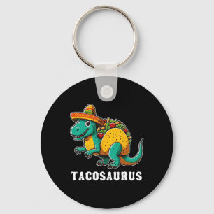Cinco De Mayo Taco Tacosaurus Dinosaur T-rex 5 De Key Ring