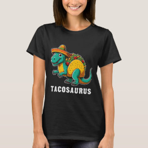 Cinco De Mayo Taco Tacosaurus Dinosaur T-rex 5 De T-Shirt
