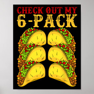 Cinco De Mayo Tacos Lover Gymnast - Check Out My 6 Poster