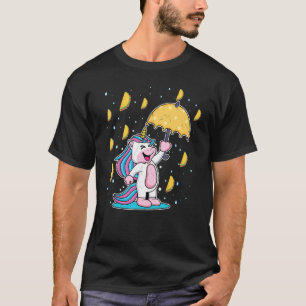Cinco De Mayo Tee Raining Tacos Unicorn Umbrella