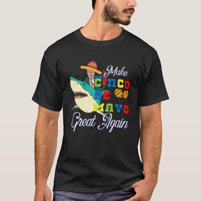 Cinco De Mayo Tequila Tacos Mexican Beer Happy Cin T-Shirt (Front)
