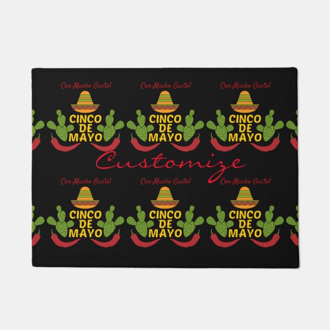 Cinco de Mayo Thunder_Cove Doormat (Front)