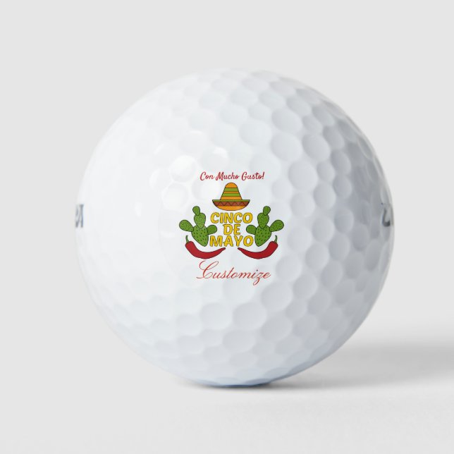 Cinco de Mayo Thunder_Cove Golf Balls (Front)
