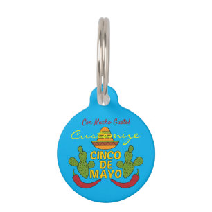 Cinco de Mayo Thunder_Cove Pet Tag