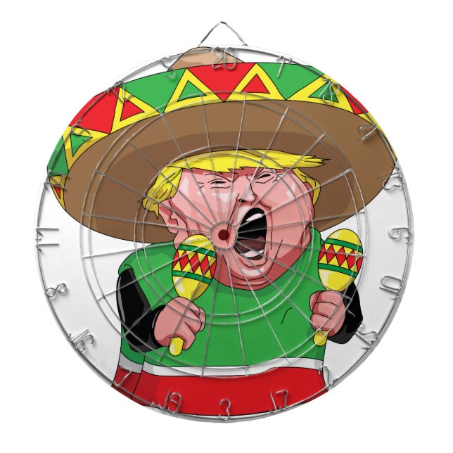 Cinco de Mayo trump Dartboard (Front)