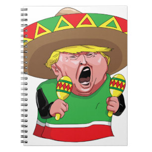 Cinco de Mayo trump Notebook
