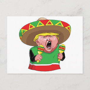 Cinco de Mayo trump Postcard