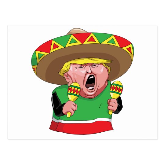 Cinco de Mayo trump Postcard