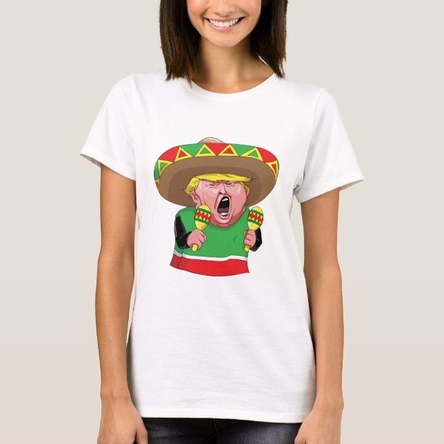 Cinco de Mayo trump T-Shirt (Front)