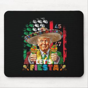 Cinco De Mayo Trump Taco Funny Mexican Trump Lets  Mouse Pad