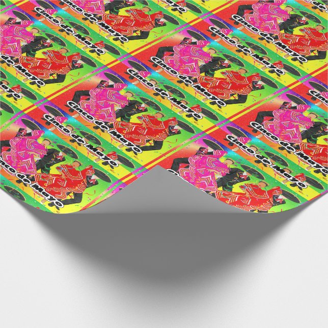 Cinco de Mayo Wrapping Paper (Corner)