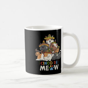 Cinco De Meow Mariachi Cat Lover Cinco De Mayo Coffee Mug