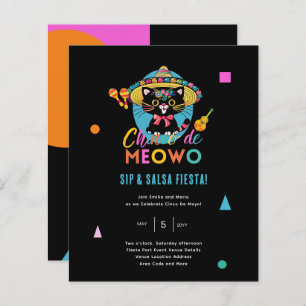 Cinco De Meowo Fun Fiesta Cat Mayo Party