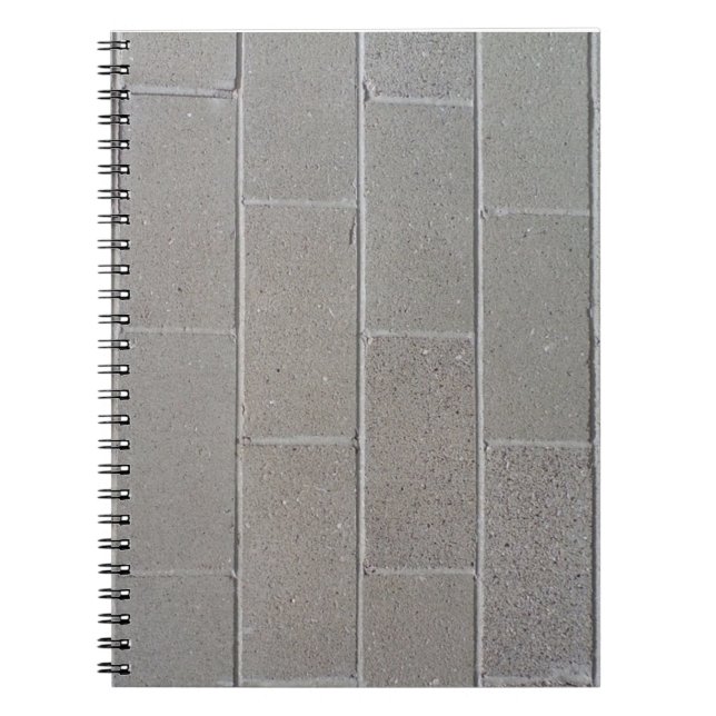 Cinderblock notebook (Front)