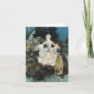 Cinderella and Fairy Godmother Card