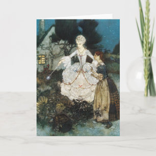 Cinderella and Fairy Godmother Card