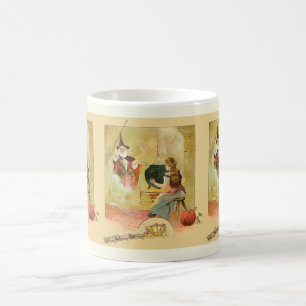 Cinderella And Her Fairy God Mother Coffee Mug