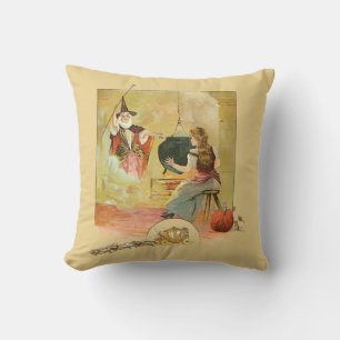 Cinderella And Her Fairy God Mother Cushion