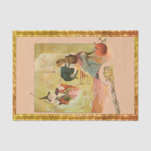 Cinderella And Her Fairy God Mother Tissue Paper