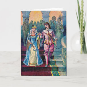 Cinderella and the Prince, Greeting Card