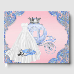 Cinderella Birthday Party Guest Book